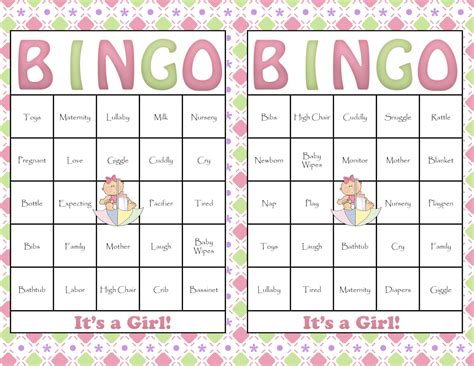 bingo abradoodle|printable baby shower bingo girl.